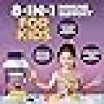 Viva Naturals Sugar-Free Sambucus Elderberry Gummies for Kids, 8-in-1 Children Immune Support with Vitamin C & Zinc – Chewable, Vegan & Gluten-Free (120 Count) for Daily Wellness