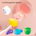 JJT816 Cute Rabbit Cash Registers Pretend Play Set Supermarket Checkout Counter Toys for Children