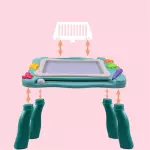 Magnetic Drawing Board Erasable Writing Sketch Board Kids Educational Toys - Blue