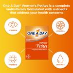 One A Day Women’s Petites Multivitamin,Supplement with Vitamin A, C, D, E and Zinc for Immune Health Support,