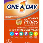 One A Day Women’s Petites Multivitamin,Supplement with Vitamin A, C, D, E and Zinc for Immune Health Support,