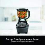 Ninja Heavy Duty Blender Glass Container 2200W Power Ice Crushing Heating Household Appliances Cup Processor Mod. BL770AMZ**