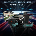 NEW PRODUCT Entertain Racing Simulator 3 Screen 6Dof Speed Sports Driving Race Game Racing Simulator