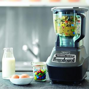 Ninja Heavy Duty Blender Glass Container 2200W Power Ice Crushing Heating Household Appliances Cup Processor Mod. BL770AMZ**