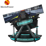 NEW PRODUCT Entertain Racing Simulator 3 Screen 6Dof Speed Sports Driving Race Game Racing Simulator