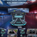 NEW PRODUCT Entertain Racing Simulator 3 Screen 6Dof Speed Sports Driving Race Game Racing Simulator