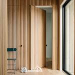 China Top Manufacturer Modern Concealed Door Wooden Hidden Interior Flush Door Design Minimalist Invisible Wall Door