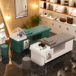 Hair Washing Salon Thai Massage Table Head Spa Shampoo Bed Salon Furniture Modern Factory Custom Multifunction Beauty Lay Down