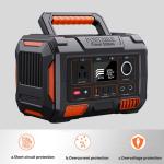 Suankin Solar Battery Camping Outdoor Generator Portable Power Station Solar Panel Bank Solar Battery Backup Solar