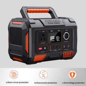 Suankin Solar Battery Camping Outdoor Generator Portable Power Station Solar Panel Bank Solar Battery Backup Solar