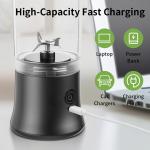 Ultra-Quiet Smart Portable Blender and Mini Juicer 6 Blades USB-C 4000mAh Smoothie Maker with Ice Crushing