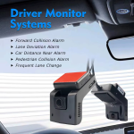 4G LTE Dual Dashcam with Front and Cab Car Dash Camera with GPS and Sim Card Activate