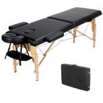 High Quality Factory Wholesale Wooden Foldable Massage Bed and Portable Beauty Massage Table