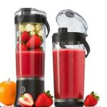 Ultra-Quiet Smart Portable Blender and Mini Juicer 6 Blades USB-C 4000mAh Smoothie Maker with Ice Crushing