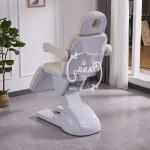 Luxury Body Therapy Spa Treatment Salon Cosmetic Eyelash Electric 3 Motor Lash Extension Bed Beige Beauty Massage Table