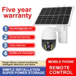Solar Light with Cctv Ptz Camera 4k Camera 4g Sim Card Dual Glasses Solar Camera Outdoor Surveillance