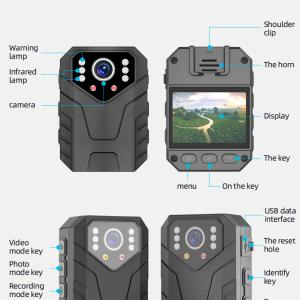 1080P HD Night Vision 2.0inch Screen Long Recording Time Sports DVR Recorder Portable Body Wearable Camera