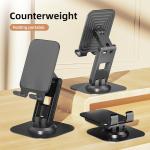 Good Price Portable Adjustable Holder 360 Degree Metal Laptop Phone Stand Lazy Mobile Phone Holder Desktop Stand
