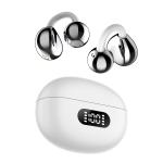 Open-Ear Ear Clip Bluetooth Earbuds Sweatproof Wireless Headphones for Running & Gym