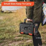 110v 220v Portable Home Solar Generator Power Station 180w 300w 500w 700w Power Bank Flask