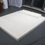 Queen Size 100 Green Nature Latex Mattress Dunlop Full Body Massage Silicone Bed Mattress Topper for Sleeping