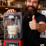 SUNAMX 2200W Ninja Smoothie Maker 2-in-1 Juicer and Ice Crusher with Quiet Motor Restaurant Use