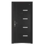 Factory Price Modern Stainless Steel Single Door Design Entrance Steel Door Soundproof Security Steel Door for Home