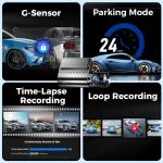 AZDOME S17 Pro Front 2K 4G LTE Dashcam GPS Wifi Car Camera Dash DVR Car Black Box Driving Recorder 4G Dash Cam Manufacturers