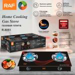 2025 New Gas Stove Black Home Cooking Safe Propane Gas Cooktop 2 Burners Kitchen Gas Burner