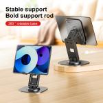 Good Price Portable Adjustable Holder 360 Degree Metal Laptop Phone Stand Lazy Mobile Phone Holder Desktop Stand