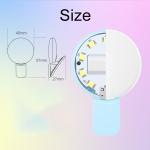 Cheap Price Mini Q Mobile Cell Phone Dimmable USB Charging Clip on Selfie Ring Fill Light for Selfie Makeup