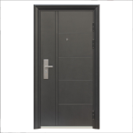 Factory Price Modern Stainless Steel Single Door Design Entrance Steel Door Soundproof Security Steel Door for Home