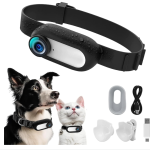 Pet Suppliers Dog Accessories Mini Body Cam Indoor Outdoor Wireless Mini Cat Collar Camera