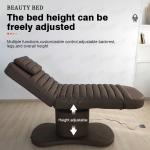 4 Motors Beauty Salon Facial Spa Table Facial Bed Beauty Salon Spa Adjustable Electric Massage Table