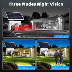 Hongnaer Dual Lens 8MP 4G LTE Solar Panel Low Powered PTZ Security Camera Outdoor Surveillance 4K 4G Sim Card Solar CCTV Camera