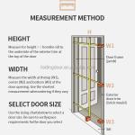 Luxury Villa Main Black Cast Aluminum Security Front Entry Door External Entrance Metal Swing Armored Doors