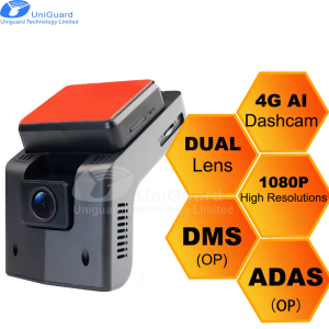 4G LTE Dual Dashcam with Front and Cab Car Dash Camera with GPS and Sim Card Activate