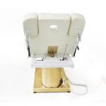 Luxury Beauty Salon Spa Studio Uesd Massage Table Bed Golden Metal Base With Heating Electric Blanket Beauty Massage Table