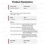 4 Motors Beauty Salon Facial Spa Table Facial Bed Beauty Salon Spa Adjustable Electric Massage Table