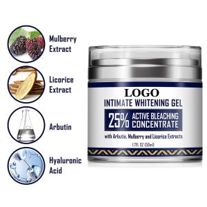 Best Intimate Whitening Underarm Bleaching Gel Customizable Skin Lightening Cream Day Adults OEM ODM Female 3 Years Regular Size