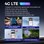 AZDOME S17 Pro Front 2K 4G LTE Dashcam GPS Wifi Car Camera Dash DVR Car Black Box Driving Recorder 4G Dash Cam Manufacturers