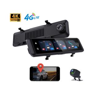 4K Dashcam 4G Car Camera 11.26 Inch Car Dvr Mirror Dashcam With GPS Nav ADAS+BSD Video Recorder Fleet Management Monitor