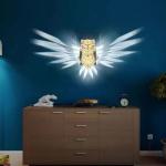 Cross-border 3D Wall Light Animal LED Sleep Night Light Wall Light Owl Eagle Art Decorative Light