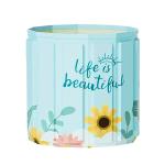 Autumn and winter home-use folding insulated children's bath tub, portable fiber composite board thickened adult bath tub, no installation required