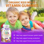 Kids multivitamin blend of vitamins ACDE Zinc GUMMIES cross-border