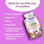 Kids multivitamin blend of vitamins ACDE Zinc GUMMIES cross-border