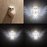 Cross-border 3D Wall Light Animal LED Sleep Night Light Wall Light Owl Eagle Art Decorative Light