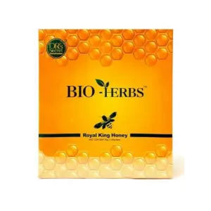 Royal King Honey - Organic Herbs - Male Virility - Natural and No Side Effects - 10 Sachets of 30 ml