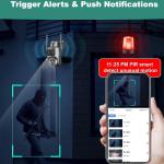 8mp Solar Camera Outdoor 4g/Wifi Security System Cctv Camera 4k Night Vision Two Way Audio With Alarm Ptz Ip Camera Low Power