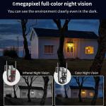 8mp Solar Camera Outdoor 4g/Wifi Security System Cctv Camera 4k Night Vision Two Way Audio With Alarm Ptz Ip Camera Low Power